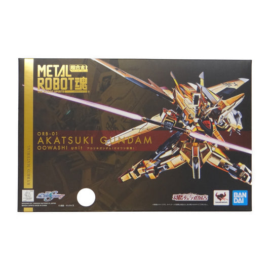 Tamashii Web Exclusive METAL ROBOT SPIRITS Akatsuki Gundam Oowashi Unit