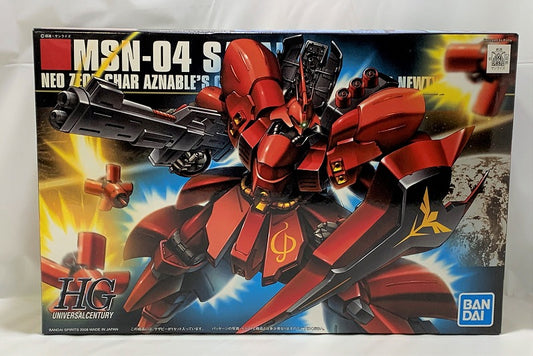 Modelo de plástico Sazabi HGUC 1/144 