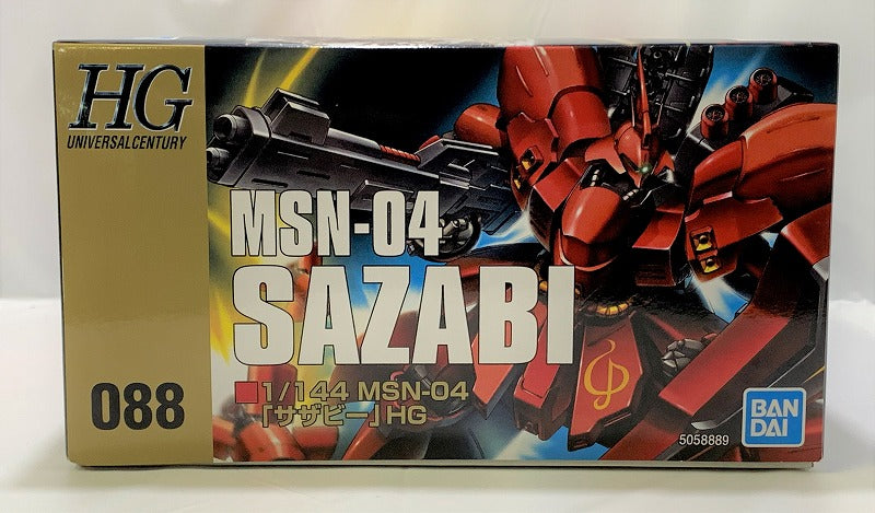 Modelo de plástico Sazabi HGUC 1/144 