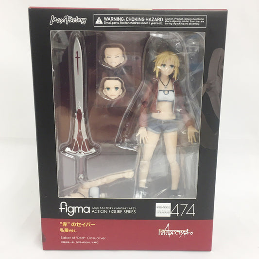 Figma 474 Saber of Red Casual Ver.  (Fate/Apocrypha)