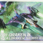1/72 Sv-262Ba Draken III Kassim Custom w/Lilldraken "Macross delta" Plastic Model