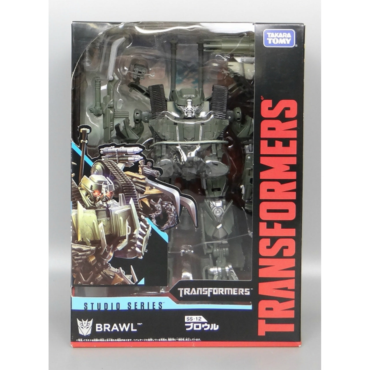 Transformers Studio Series SS-12 Brawl, Action & Toy Figures, animota