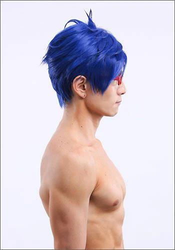 "Free!" Rei Ryugazaki style cosplay wig | animota
