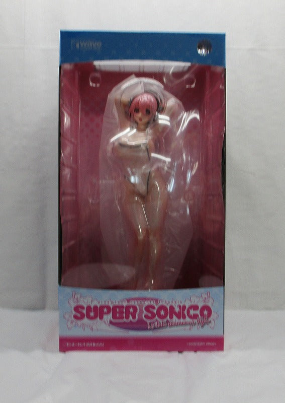 DreamTech Super Sonico [Stil Weißer Badeanzug] 1/7 Komplette Figur 