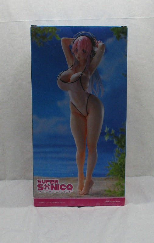 DreamTech Super Sonico [Stil Weißer Badeanzug] 1/7 Komplette Figur 