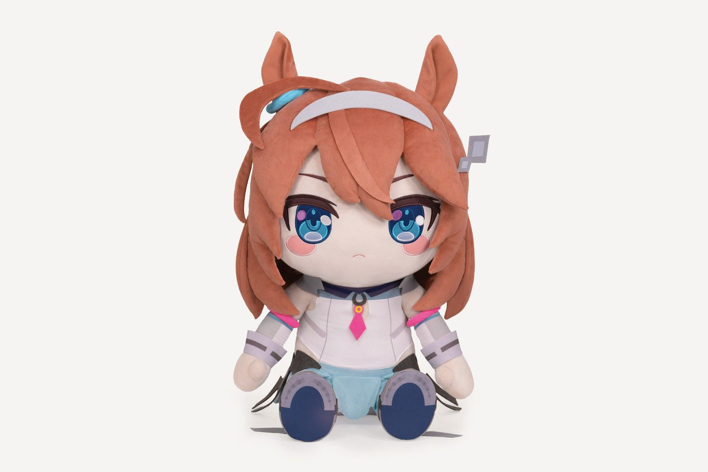 Dokyuto Puchi "Uma Musume Pretty Derby" Extra-Large Plush Doll: Mihono Bourbon