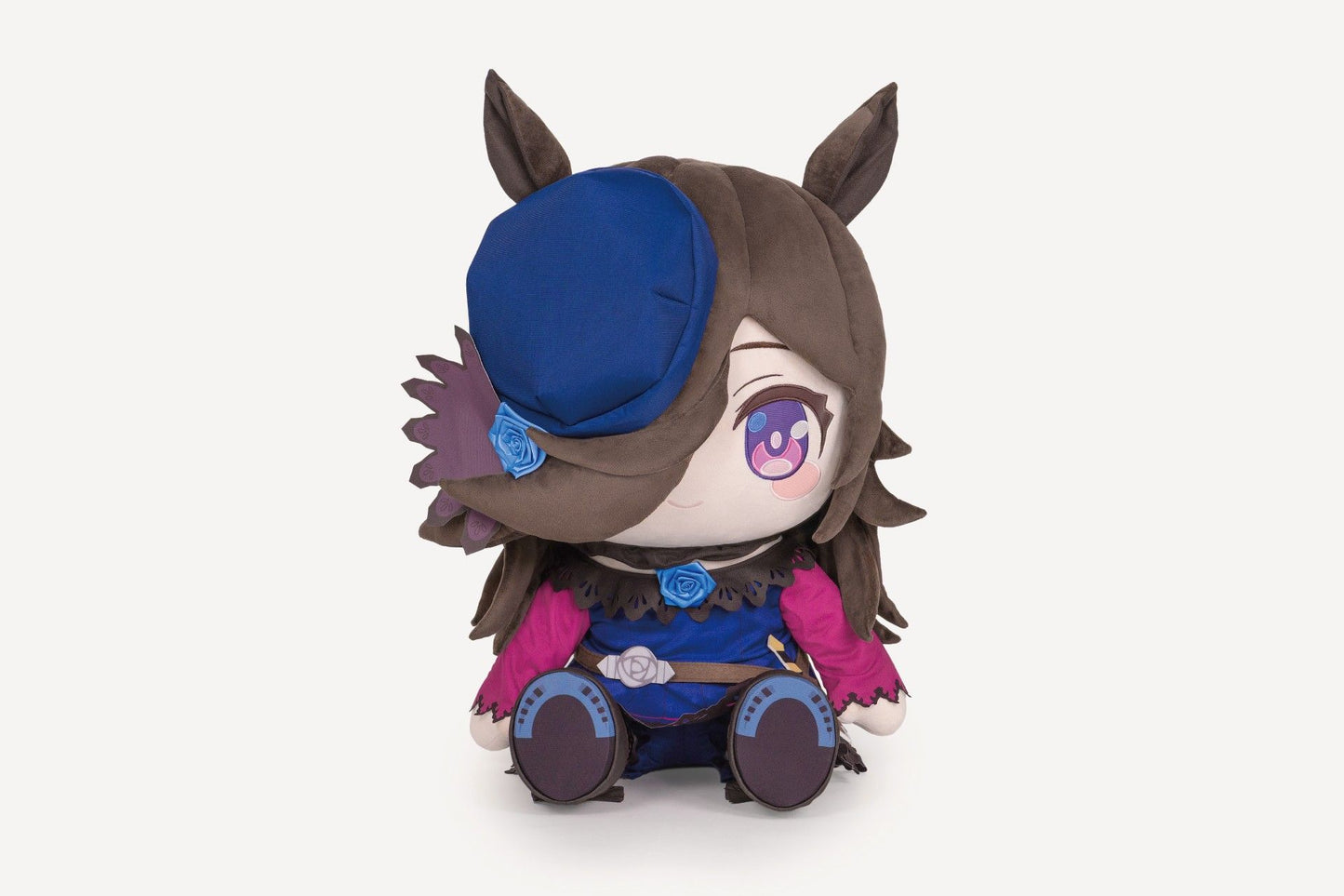 Dokyuto Puchi "Uma Musume Pretty Derby" Extra-Large Plush Doll: Rice Shower