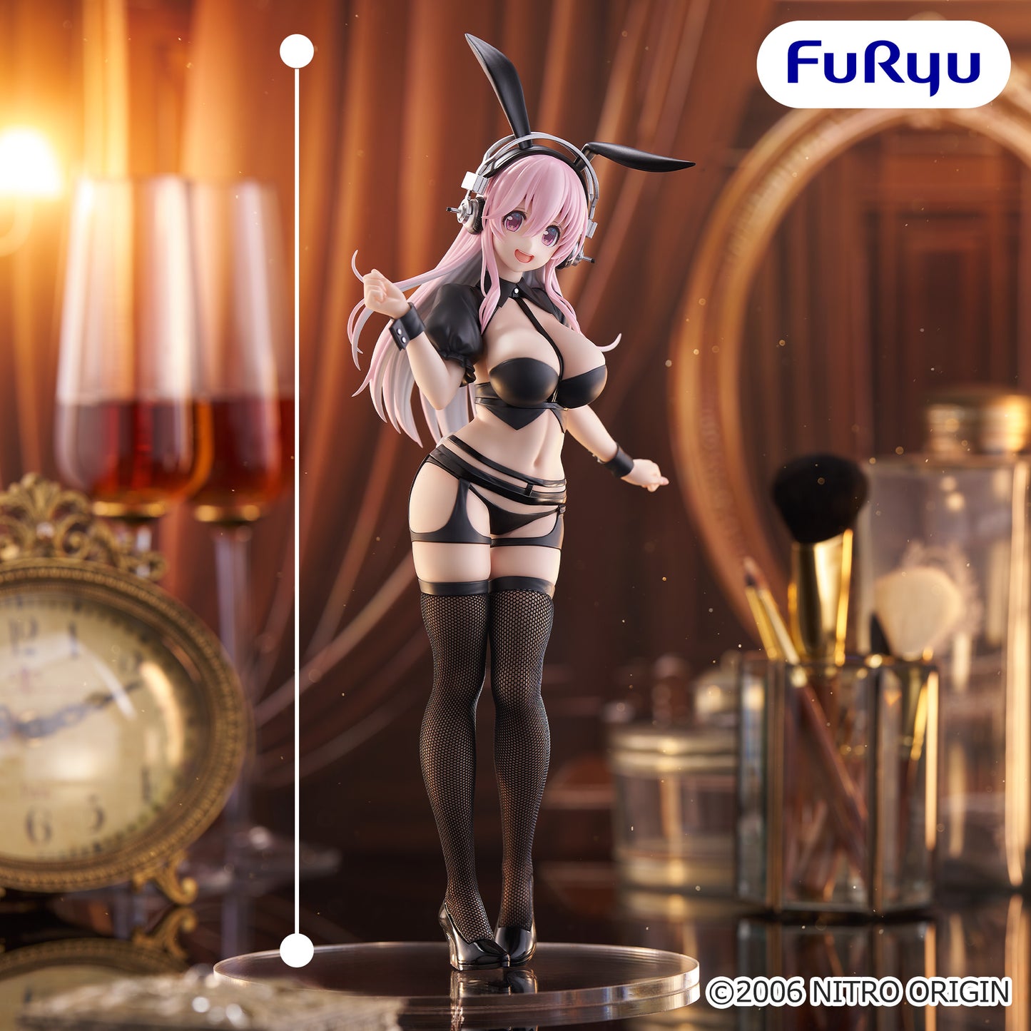 Super Sonico BiCute Bunnies Figure - Reverse Bunny Ver.