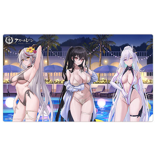 Azur Lane New Illustration Rubber Mat (Night Pool)