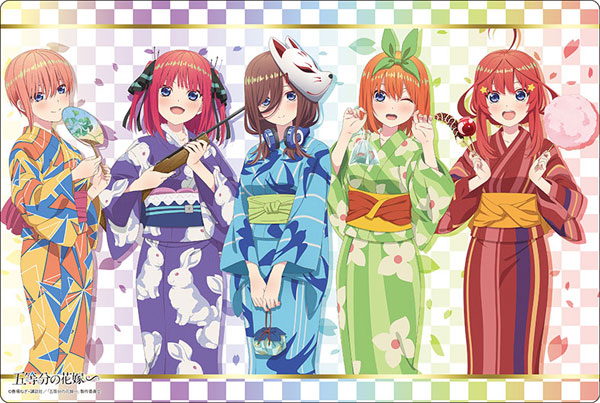 Bushiroad Rubber Mat Collection V2 Vol.1380 "The Quintessential Quintuplets Specials" Part.3, Play Mats, animota