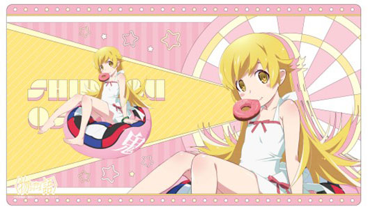 Rubber Desk Mat Collection Monogatari Series Shinobu Oshino, Play Mats, animota