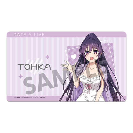 Date A Live V New Illustration Rubber Mat Tohka Yatogami Nightwear ver.