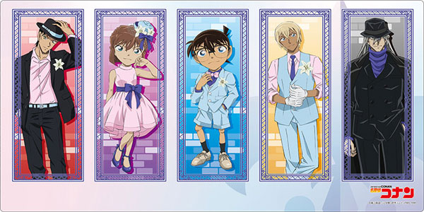 Bushiroad Rubber Mat Collection V2 Vol.1206 "Detective Conan" Blau Style ver., Play Mats, animota