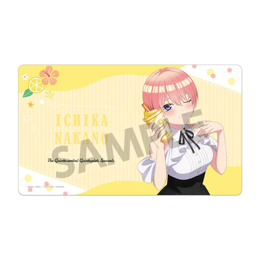 The Quintessential Quintuplets Specials New Illustration Rubber Mat Ichika Nakano Vacation ver., Play Mats, animota