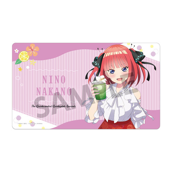 The Quintessential Quintuplets Specials New Illustration Rubber Mat Nino Nakano Vacation ver., Play Mats, animota