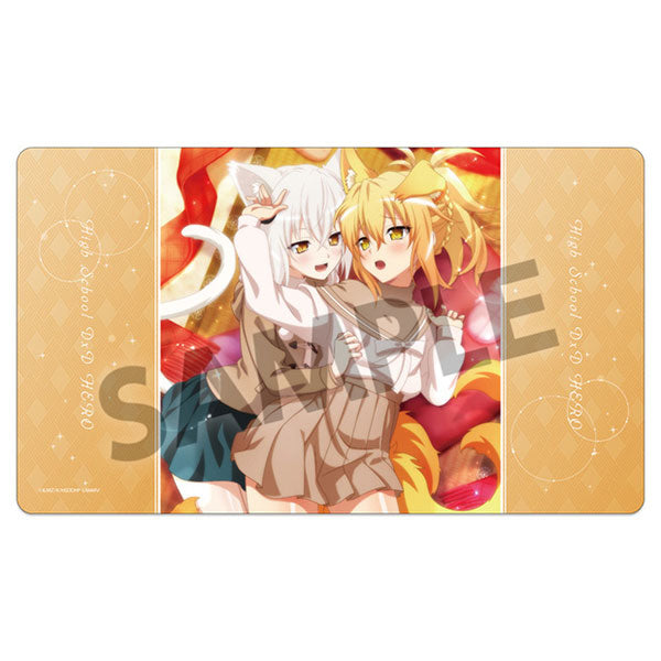 High School D x D HERO Rubber Mat vol.2 Koneko & Kunou Winter ver., Play Mats, animota