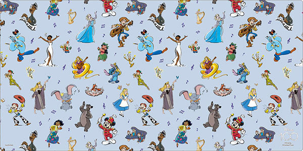 Bushiroad Rubber Mat Collection V2 Vol.622 Disney 100 "MUSICAL WONDER"Part.2, Play Mats, animota