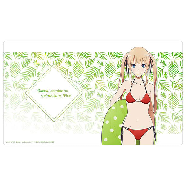 Saekano: How to Raise a Boring Girlfriend Fine New Illustration Rubber Mat (Eriri/ Swimsuit)