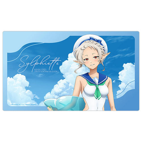 Mushoku Tensei: Jobless Reincarnation II -Isekai Ittara Honki Dasu- New Illustration Rubber Mat (Sylphiette / Marine Sailor Swimsuit), Play Mats, animota