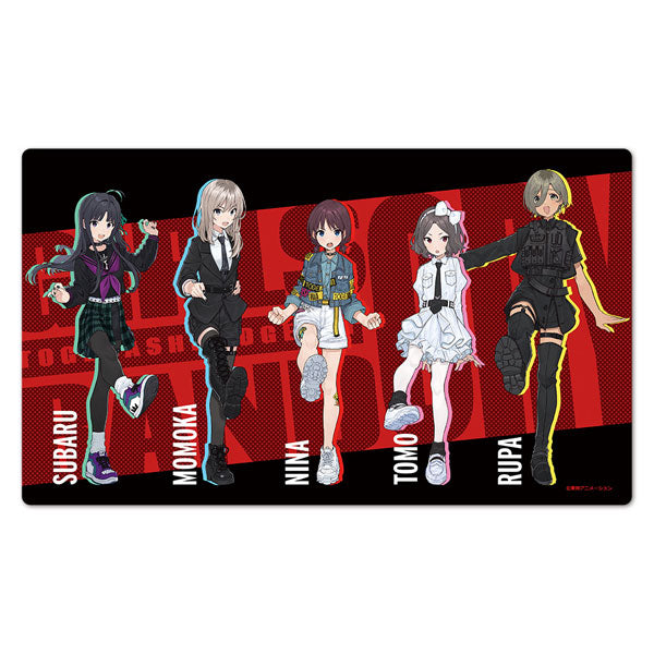 Girls Band Cry Character Rubber Mat Togenashi Togeari vol.1, Play Mats, animota