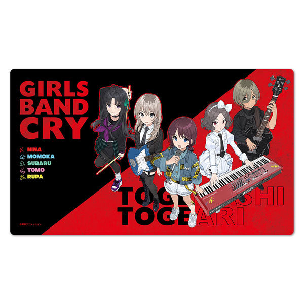 Girls Band Cry Character Rubber Mat Togenashi Togeari vol.2, Play Mats, animota