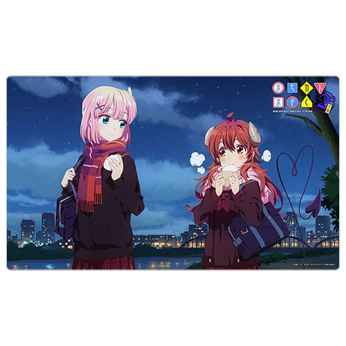 The Demon Girl Next Door Season 2 New Illustration Rubber Mat (Yuuko Yoshida & Momo Chiyoda / Yorimichi), Play Mats, animota