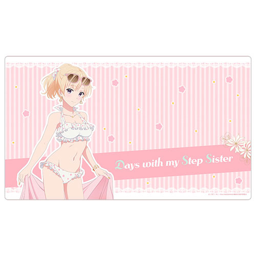 Days with My Stepsister New Illustration Rubber Mat (Saki Ayase / Swimsuit), Play Mats, animota