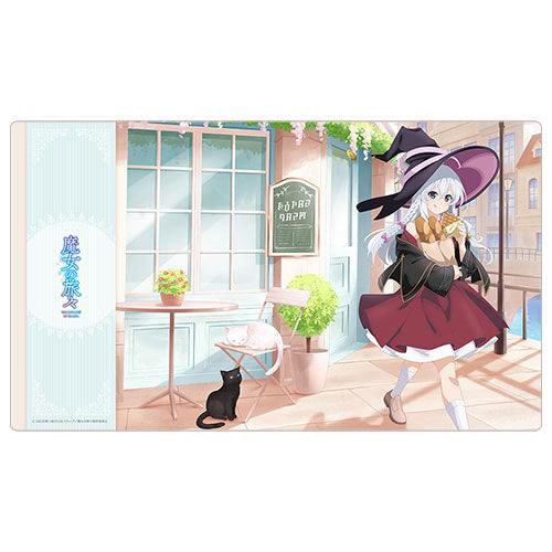 Wandering Witch: The Journey of Elaina New Illustration Rubber Mat (Elaina / Walk & Eat), Play Mats, animota