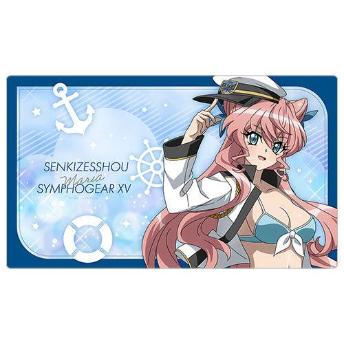 Senki Zesshou Symphogear XV New Illustration Rubber Mat (Maria / Marine Sailor Swimsuit), Play Mats, animota