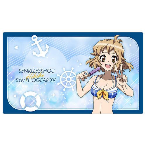 Senki Zesshou Symphogear XV New Illustration Rubber Mat (Hibiki / Marine Sailor Swimsuit)