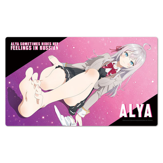 Alya Sometimes Hides Her Feelings in Russian Character Rubber Mat Alya Bare Feet ver.