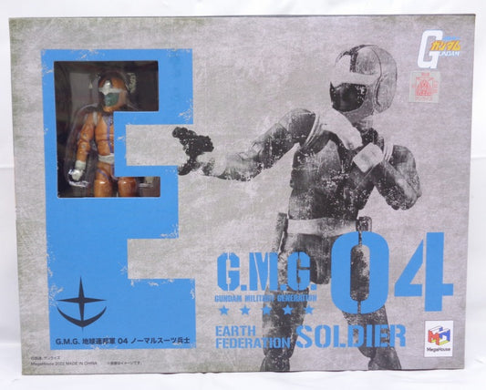 G.M.G. (Gundam Military Generation) Mobile Suit Gundam Earth Federation Force 04 Normal Suit Soldier Posable Figure