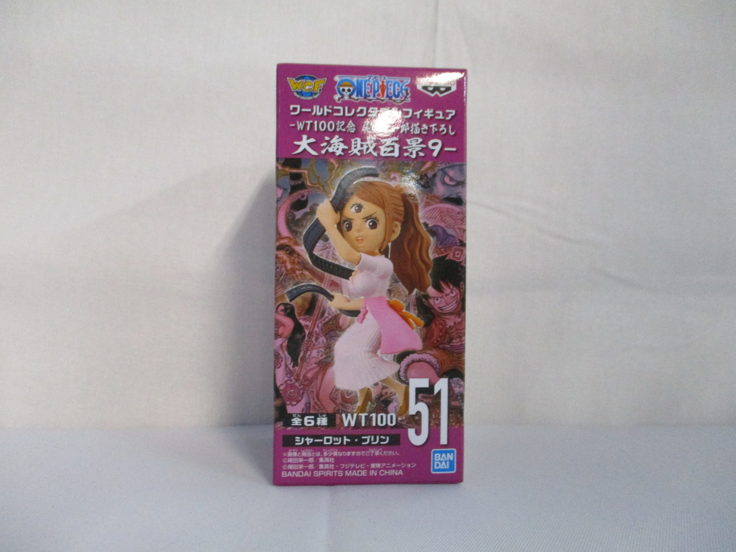 ONE PIECE World Collectable Figure WT100 Memorial Illustrated by Eiichiro Oda 100 Great Pirate Views9 Charlotte Pudding