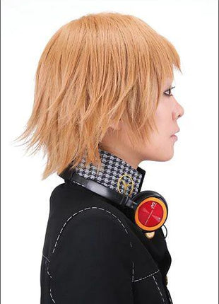 "Persona 4" Yosuke Hanamura style cosplay wig