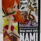 ONE PIECE magazine WORLD COLLECTABLE FIGURE three sword style NAMI