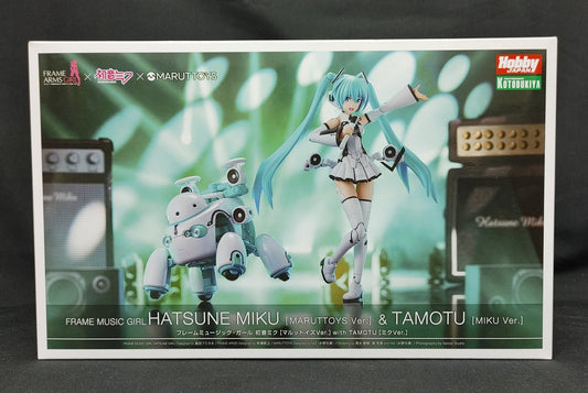 Frame Arms Girl FRAME MUSIC GIRL HATSUNE MIKU [MARUTTOYS Ver.] mit TAMOTU [MIKU Ver.] Plastikmodell