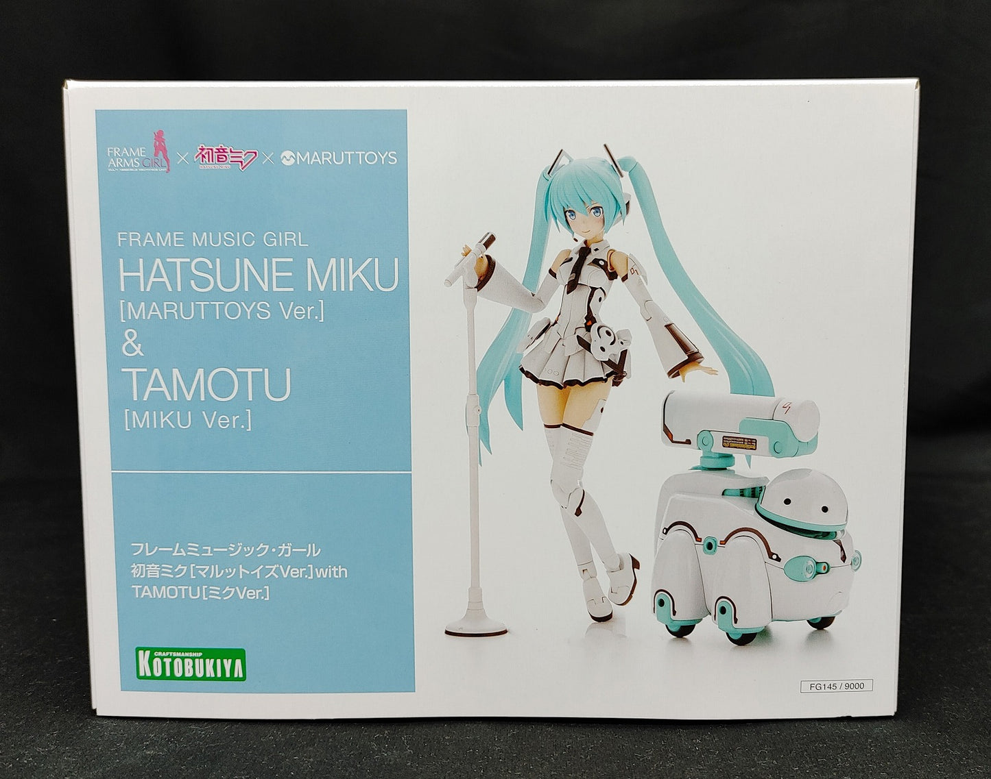 Frame Arms Girl FRAME MUSIC GIRL HATSUNE MIKU [MARUTTOYS Ver.] with TAMOTU [MIKU Ver.] Plastic Model