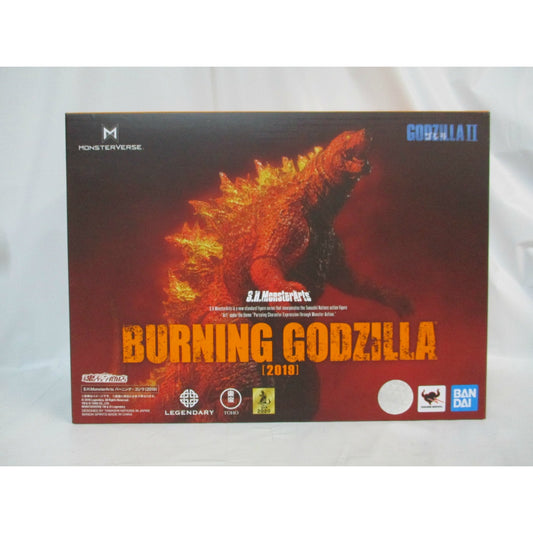 S.H.MonsterArts Godzilla King Of The Monsters Burning Godzilla (2019), Action & Toy Figures, animota