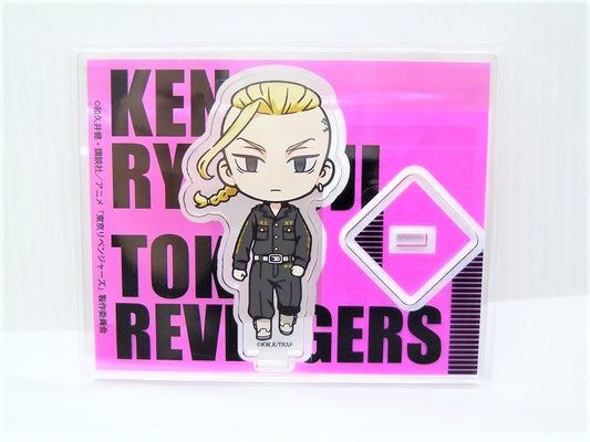 Soporte acrílico de Tokyo Revengers Ken Ryuguji versión deformada.