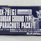 HGUC 1/144 Gundam Ground Type (Parachute Pack ver.)