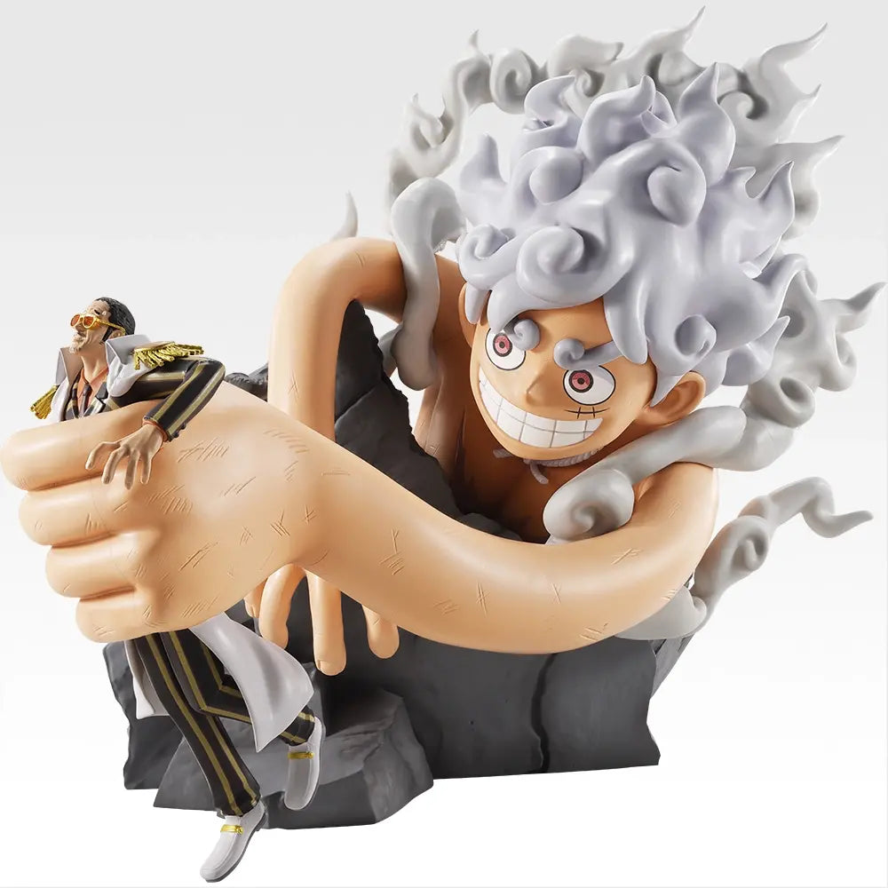 ONE PIECE - Future Island Egg Head - Burst of Energy - Monkey D. Luffy Gear 5 VS Borsalino Revible Moment [Ichiban-Kuji Prize A]