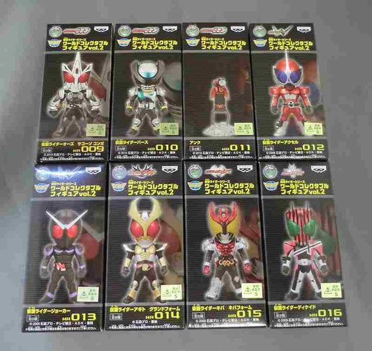 World Collectible Figure Masked Rider Vol.2 - Set of 8