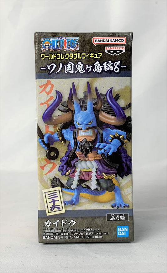 Figura coleccionable de ONE PIECE World Wano Country Onigashima Arc8 A: Kaidou (forma humana-bestia)