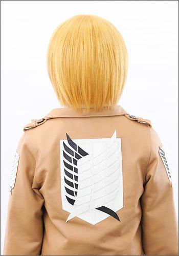 ”Attack on Titan” Armin Arlert style cosplay wig