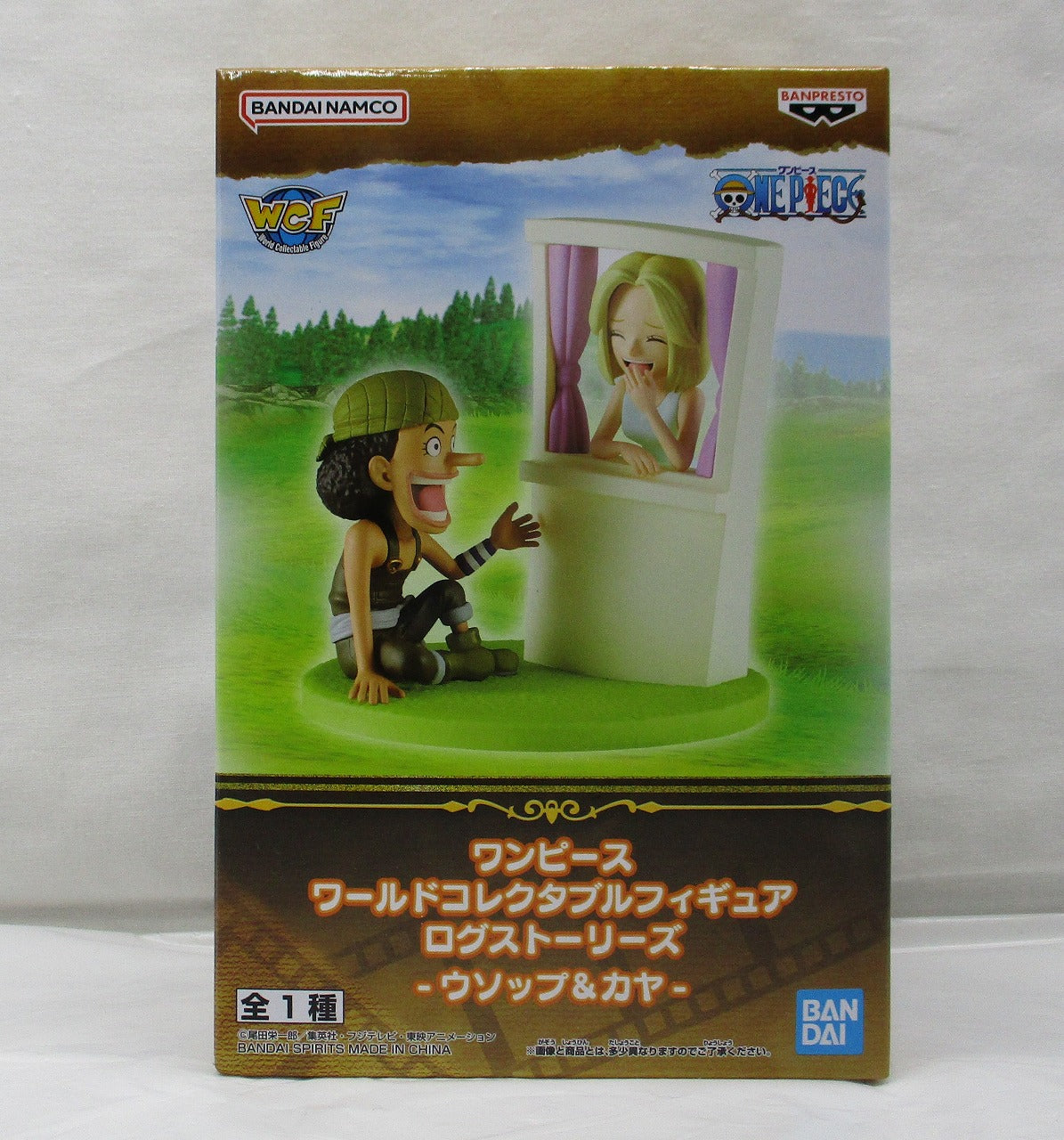 ONE PIECE World Collectable Figure Log Stories -Usopp & Kaya-, animota