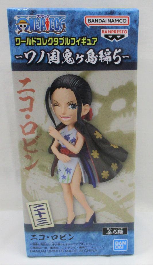 ONE PIECE World Collectible Figure-Wano Country Onigashima Arc5- C.Nico Robin, Action & Toy Figures, animota