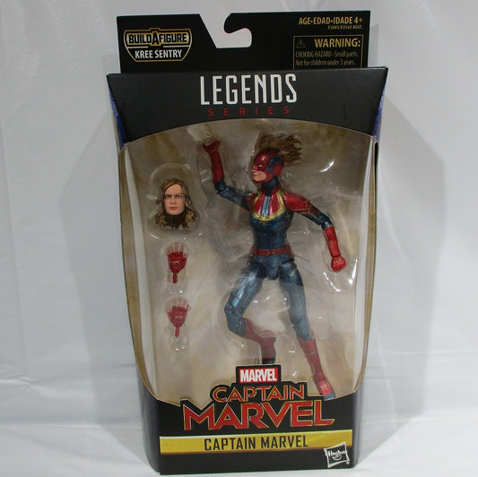 Figuras de acción de 6 pulgadas de la serie Marvel Legends de Hsbro: Kree Sentry Captain Marvel