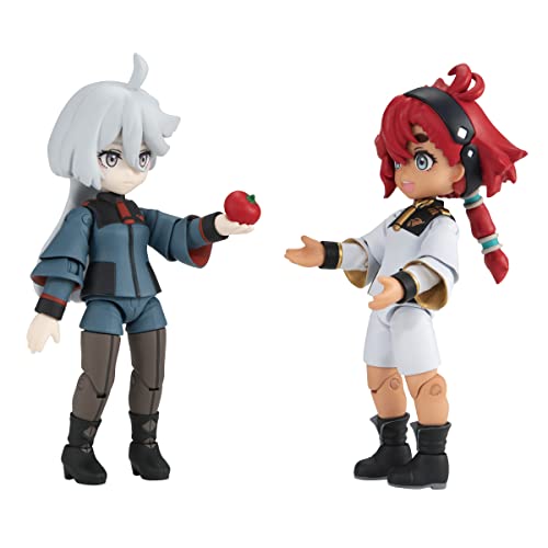 ¡AQUA SHOOTERS! Mobile Suit Gundam: la bruja de Mercury Suletta y Miorine Set