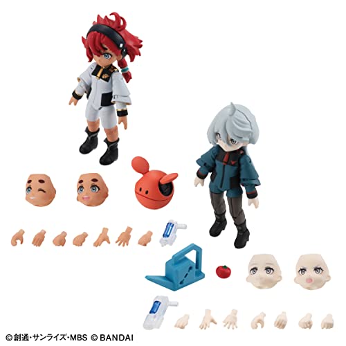 ¡AQUA SHOOTERS! Mobile Suit Gundam: la bruja de Mercury Suletta y Miorine Set