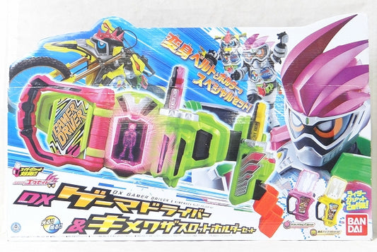 Kamen Rider Ex-Aid DX Gamer Driver and Kimewaza Slot Holder Set